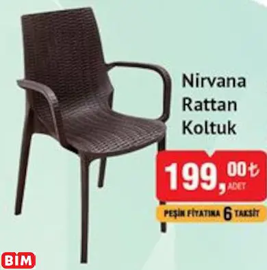 NİRVANA RATTAN KOLTUK NİRVANA RATTAN KOLTUK